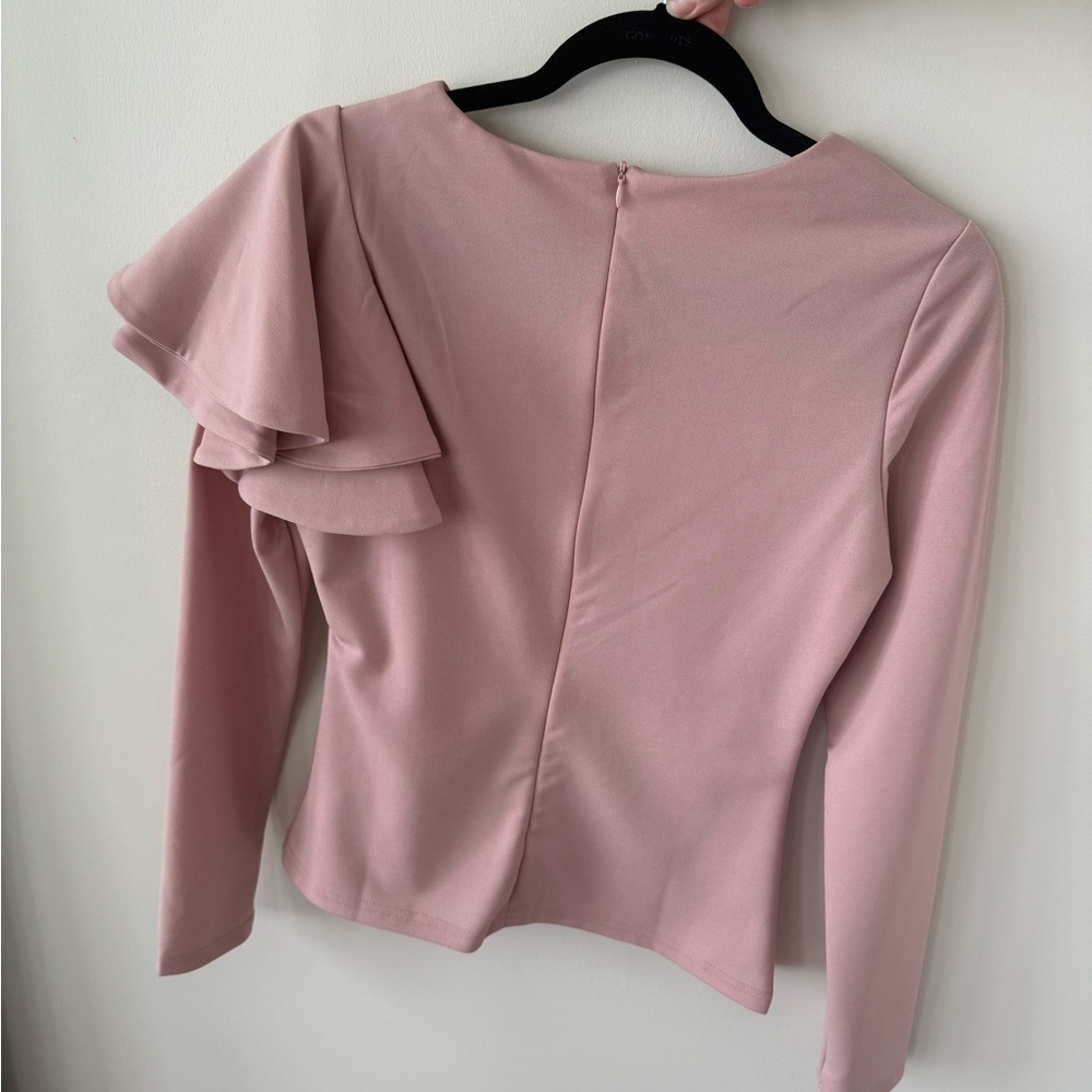 Ruffle Shoulder Top - Picture 4 of 6